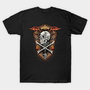 Coffin Skull T-Shirt